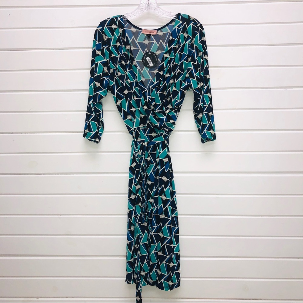 NWT East Adeline Orlando Wrap Dress
